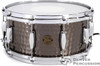 Gretsch S1-6514-BSH Silver Series 6.5x14”Hammered Black Steel Snare Drum