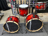 Mapex Cherry Bomb Jeff Hamilton Model Drum Set | Rose Burst