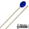 Innovative Percussion WU1 Soft Marimba Mallets - Electric Blue Yarn - Birch