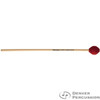 Innovative Percussion IP2006 Medium Hard Vibraphone / Marimba Mallets - Red Cord - Rattan