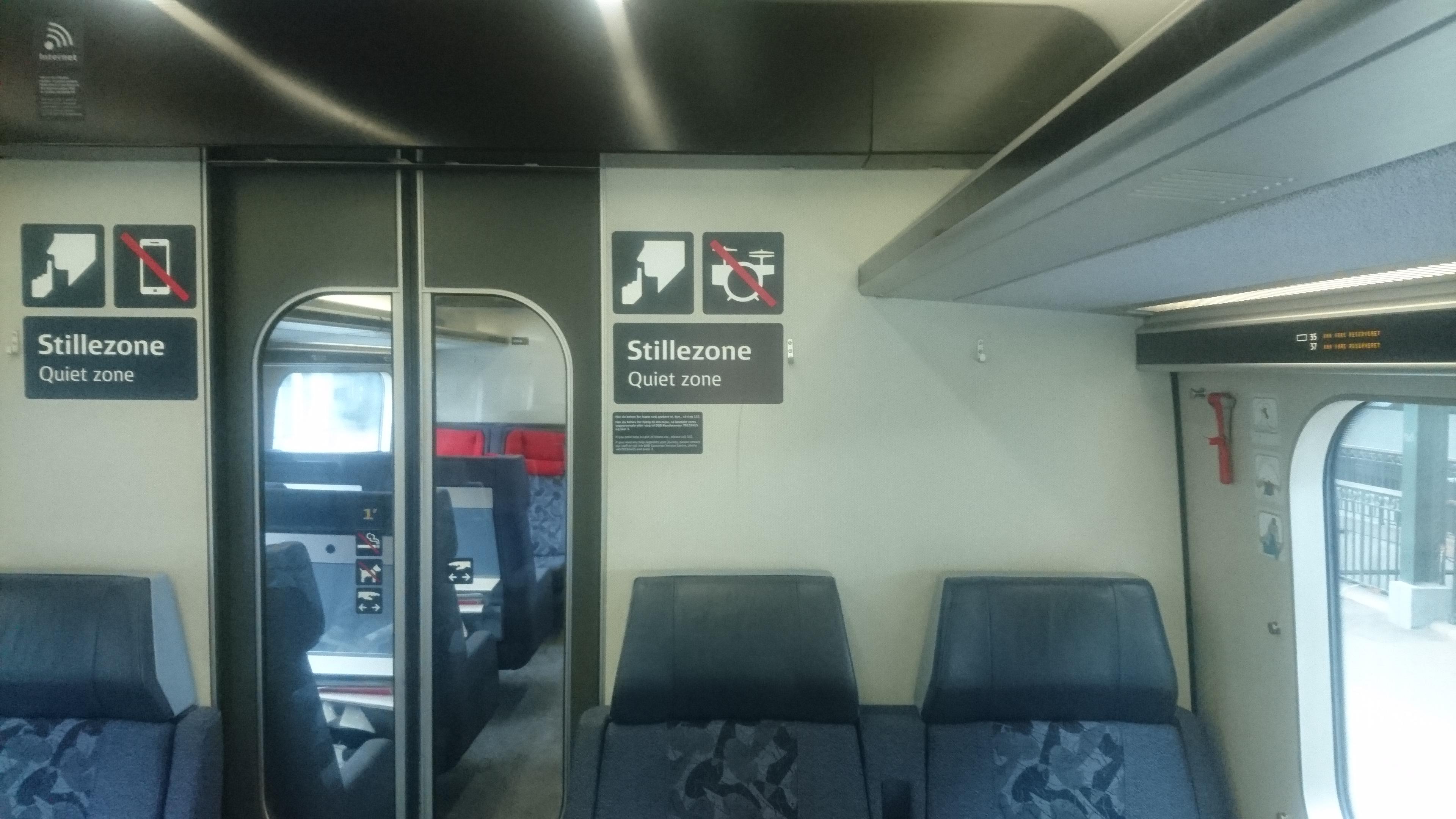 No Drumming on the train?