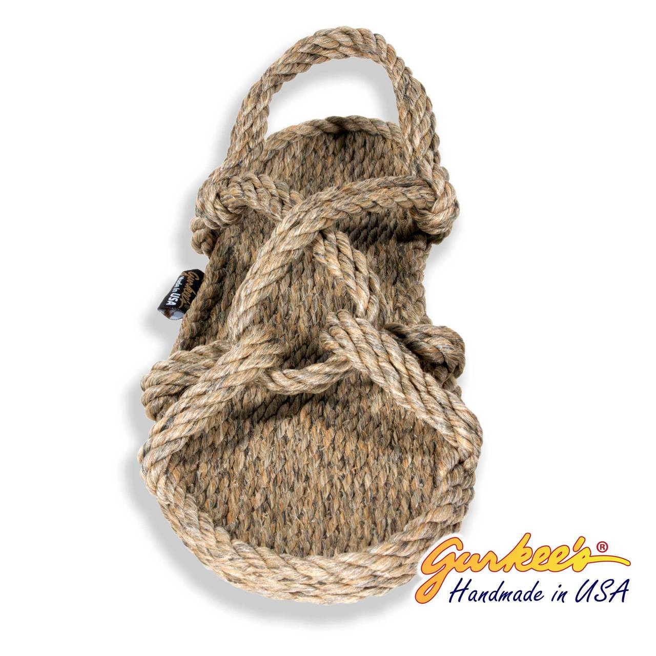 Braided Bunch Tobago Hemp Rope Sandals - Gurkee's