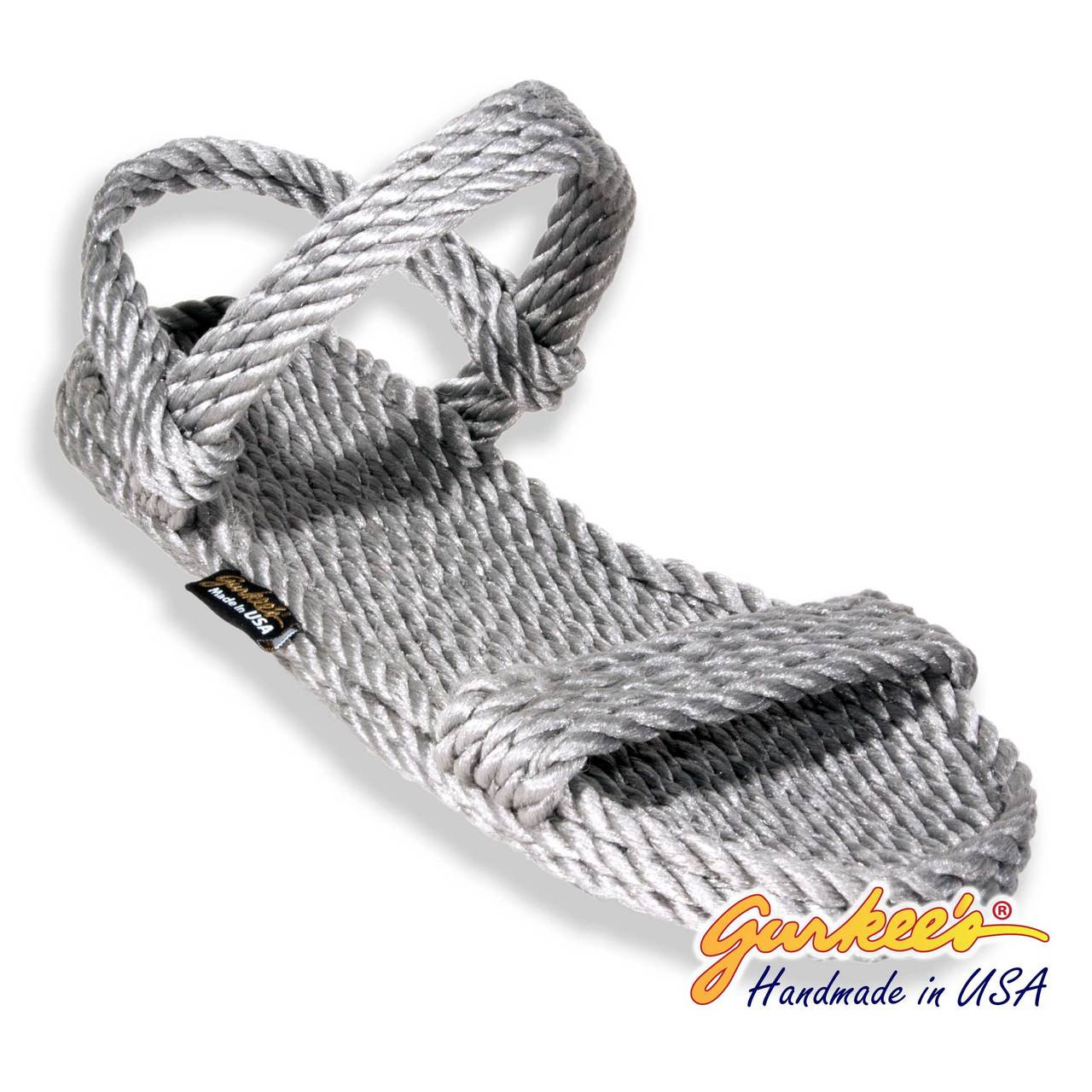 White sales rope sandals