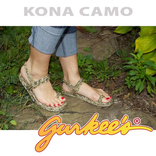 Signature Kona Camo Rope Sandals