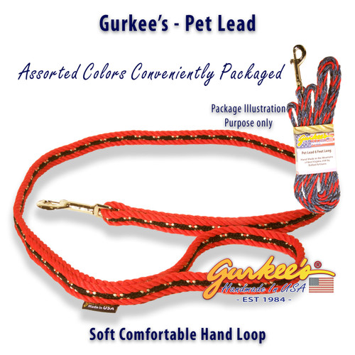 Red & Mountain Rope Pro Pet Lead