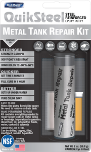 
Includes Everything Needed To Repair Larger Leaks
In Tanks Or Housings
Impervious To Gasoline, Diesel Fuel, Oil, Automotive
Fluids, Water, Coolant, And Solvents
Can Be Drilled, Tapped, Filed,...
