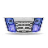 LED Interior Projector Dome & Map 7-Color Cab Light for Freightliner – Chrome