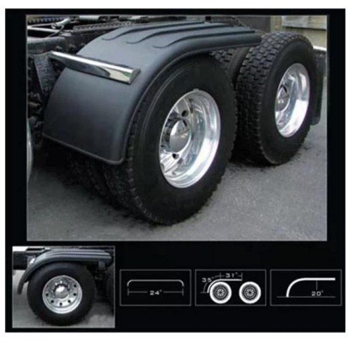 Fenders - Half - 66 Poly (31-35)-Trux-TFEN-H39