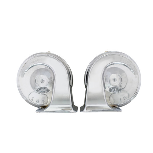 Chrome Motorcycle Dual Tone Horns
