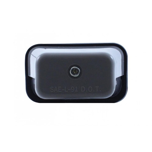 Gray Rectangular License Light