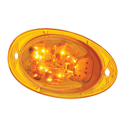 5 LED TURN SIGNAL LIGHT FOR 2008-2017 FREIGHTLINER CASCADIA - SLOPE LENS