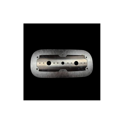 Stainless Peterbilt 379 Sleeper Light Bracket w/2 WM Light Holes JML Kustoms