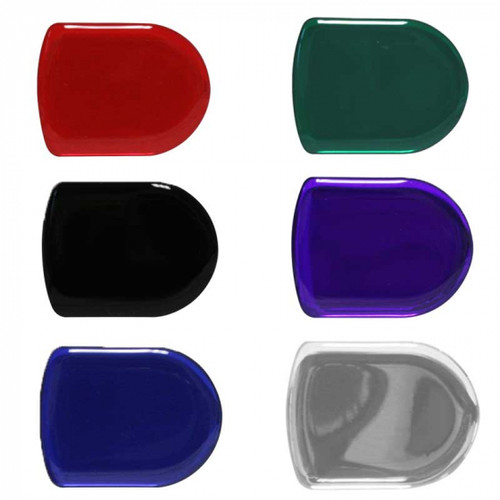 D-Shape Glossy Stickers for Aluminum Gear Shift Knob