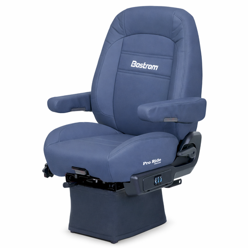 Pro Ride LoPro Suspension Mid-Back Drape Ultra Leather Seat