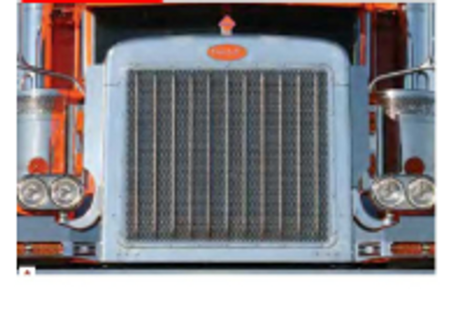 37" Kenworth Style Stainless Steel Grille Bars