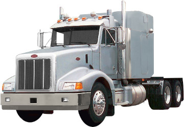 Peterbilt 377 Set Back Axle 1987 to 1997 Conventional Bumper 377