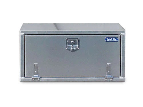 24" Wide T-Handle Aluminum Toolbox Fold Down Door - Iconic Metal Gear