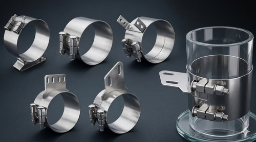 Roadworks HD EXHAUST CLAMPS