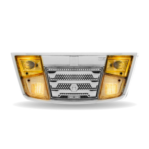 LED Interior Projector Dome & Map 7-Color Cab Light for Freightliner – Chrome