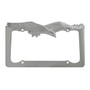 Flying Eagle License Plate Frame Chrome Plated Steel-Grand General-60290