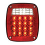 Multi-Function Three Stud Combination Spyder Led Curbside Light - Red/Red-Grand General-80796