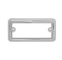 Rectangular Cab Visor Light Bezel For Freightliner - Chrome-Grand General-96910