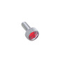 Peterbilt Small Dash Screw w/ Red Diamond (2 Pack)