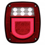 LED "GLO" Universal Combination Tail Light With License Light