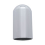 33mm x 3 3/4" Chrome Plastic Dome Nut Cover - Thread-On