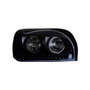 Black Passenger Side Freightliner Century Replacement Headlights Black Passenger Side Freightliner Century Replacement Headlights