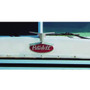 Bow-Tie" Visor Style Side of Hood Logo Trims