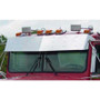 Blind Mount 12" Drop Visor for Flat Windshield Trucks