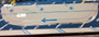 Cascadia Top of Door Trim 5" - Chop Look, Polished on Door