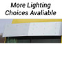Freightliner Classic / FLD Condo 16.5" Drop Visor with 10 Bulls-Eye Holes
