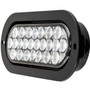 SMOKE LENS OVAL FLANGE MOUNT PEARL LED SEALED LIGHT..