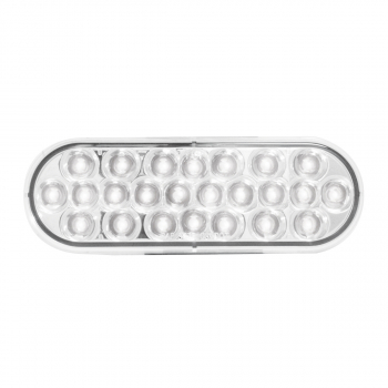 Oval Pearl LED Light Light Only- White/Clear