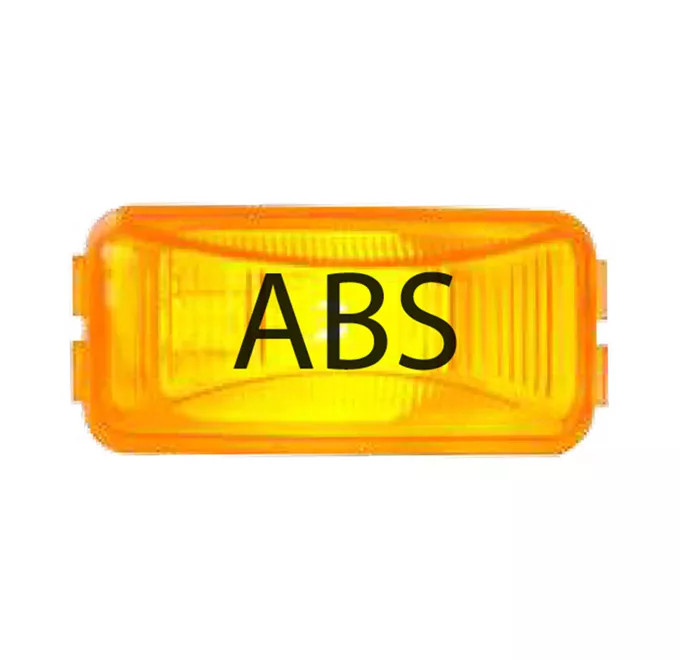 Amber "ABS" Small Rectangular Marker Light