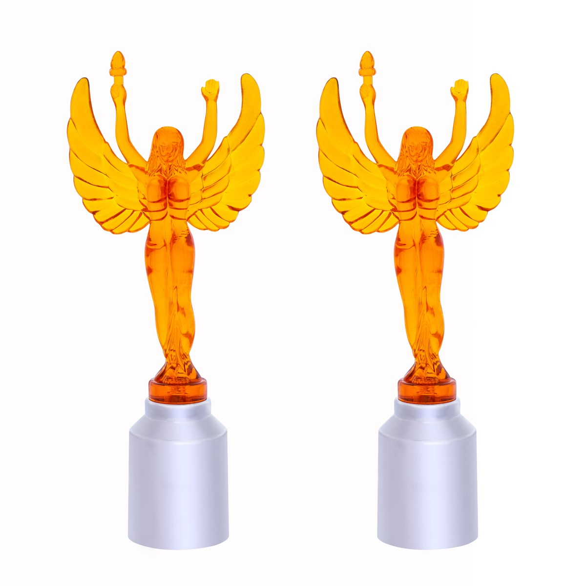 Flying Goddess Bumper Guide Tops - Amber (2 Pack)-United Pacific-86198