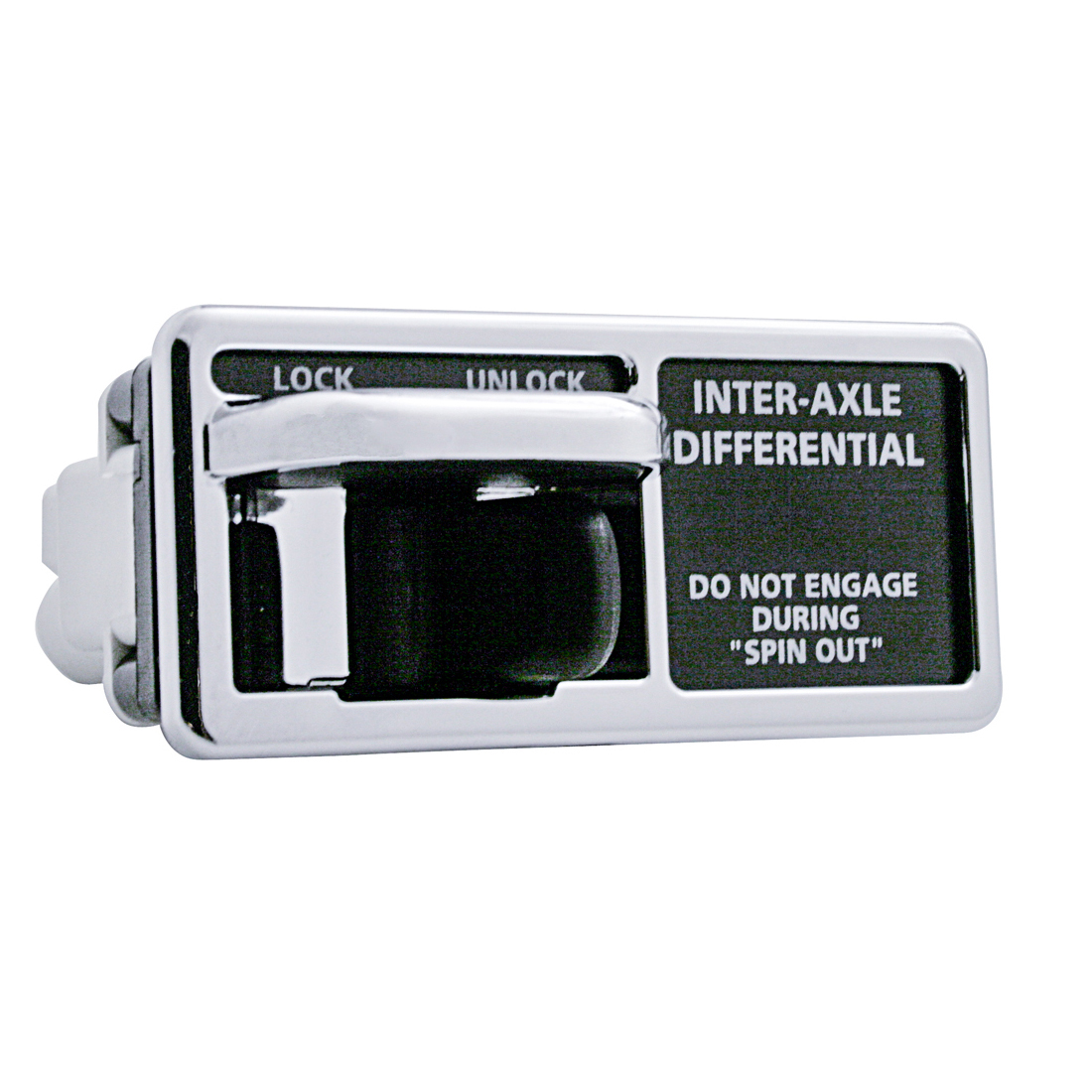 Chrome Toggle Switch Trim For Freightliner - Old Style (Card of 3)