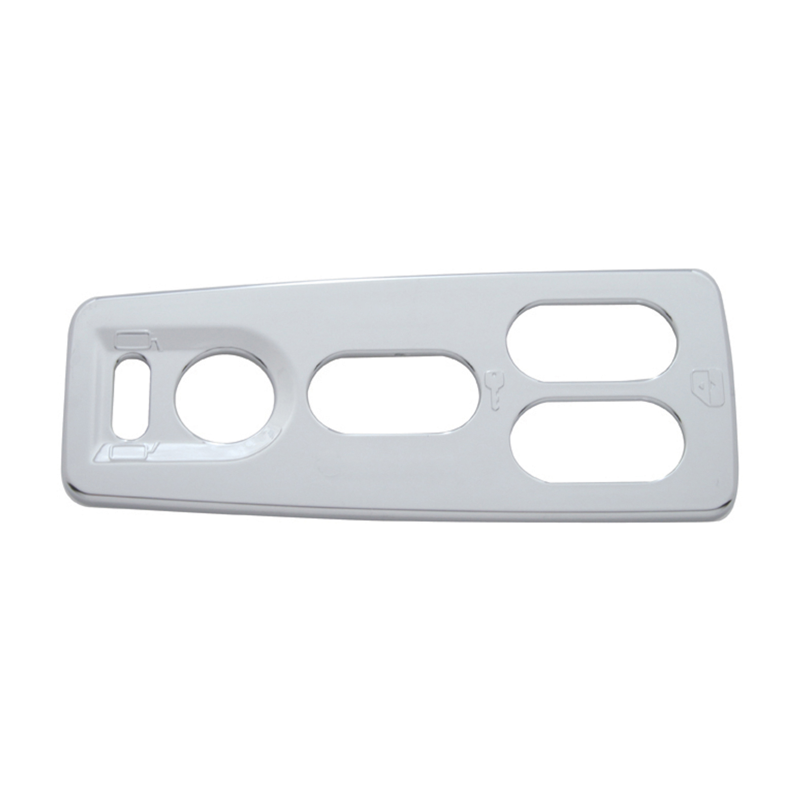 Chrome Window Switch Cover For 2008-2017 Freightliner Cascadia -Driver-5 Openings