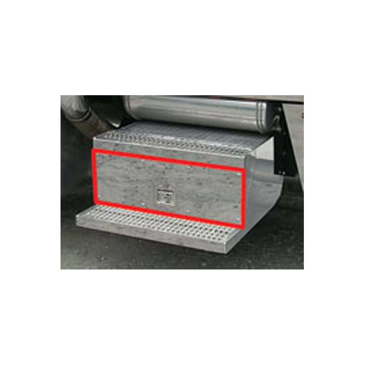 Peterbilt 379 Battery and Tool Box Trims - Battery And Tool Box Covers Without Louvers