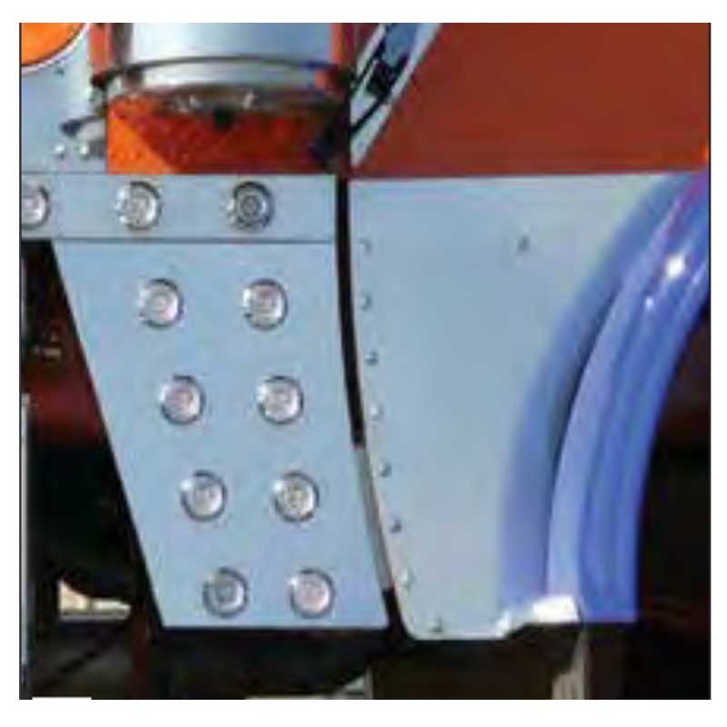 Lower Hood Extension Panels - 389 Long Hood Extension