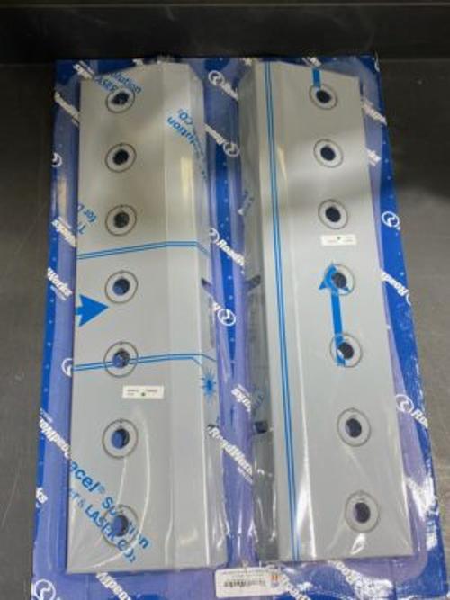 15" Don Preferred Rear Air Cleaner Brackets with (14) Bulls-Eye Holes, Kenworth