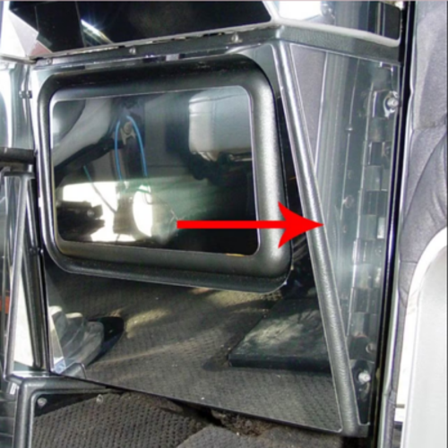 Freightliner Classic / FLD Heater Side Trim
