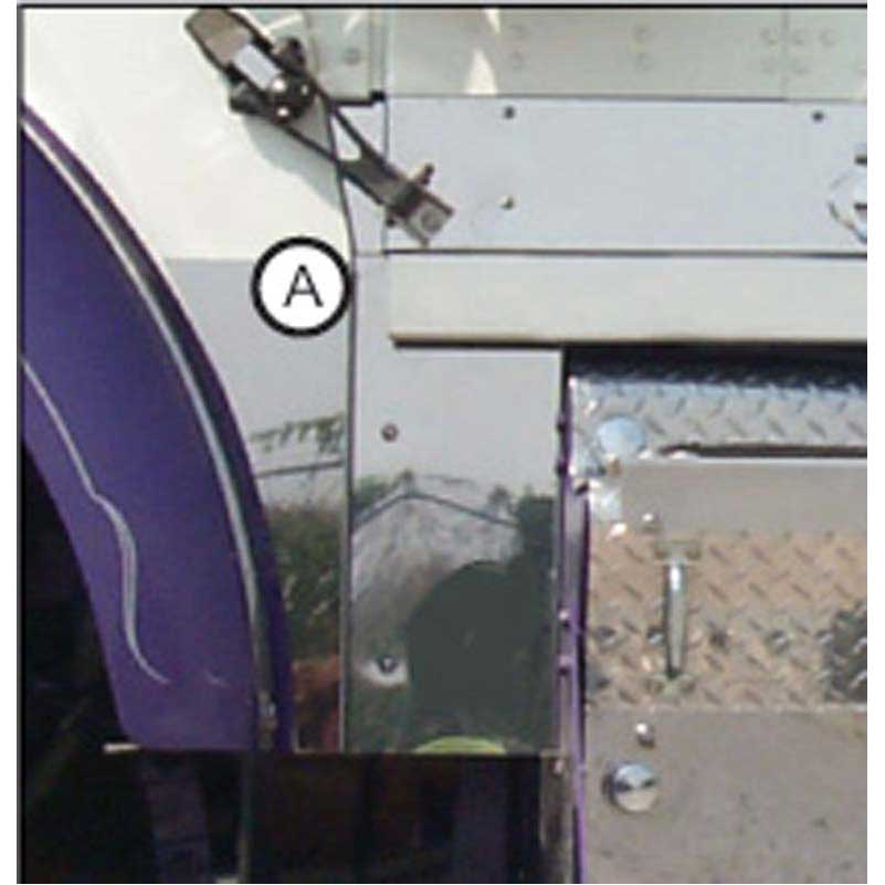 Kenworth Short Hood Extensions Panels