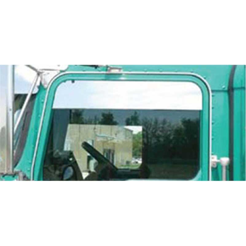 Kenworth 6 Inch Tall Non-Daylite Door Trim - Polished Finish