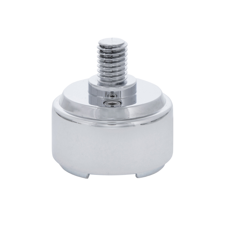 1/2"-13 Thread-On Shift Knob Chrome Mounting Adapter For Eaton Fuller Style 9/10 Shifter (Bulk)