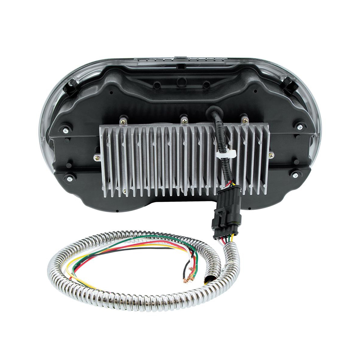 ULTRALIT PLUS R - FULL LED PROJECTOR HEADLIGHT MODULE WITH CHROME BEZEL, CHROME INNER HOUSING ULTRALIT PLUS R - FULL LED PROJECTOR HEADLIGHT MODULE WITH CHROME BEZEL, CHROME INNER HOUSING