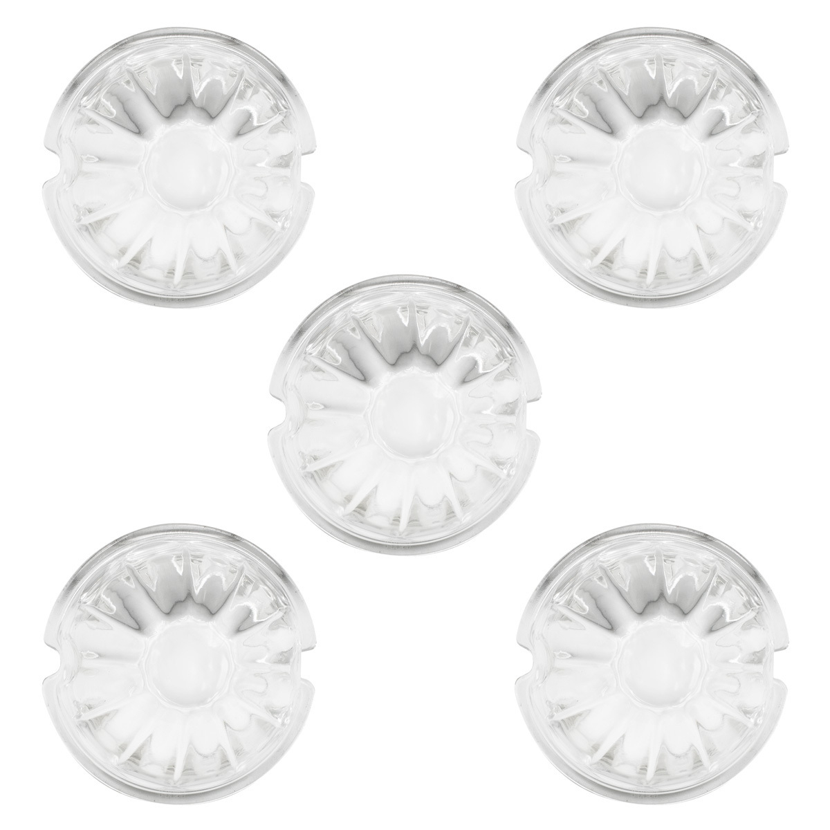 Watermelon Glass Marker Light Lens - Clear (5 Pcs)