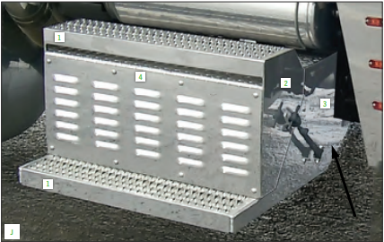 Battery Box Lower Side Trims – 2 Piece Kit